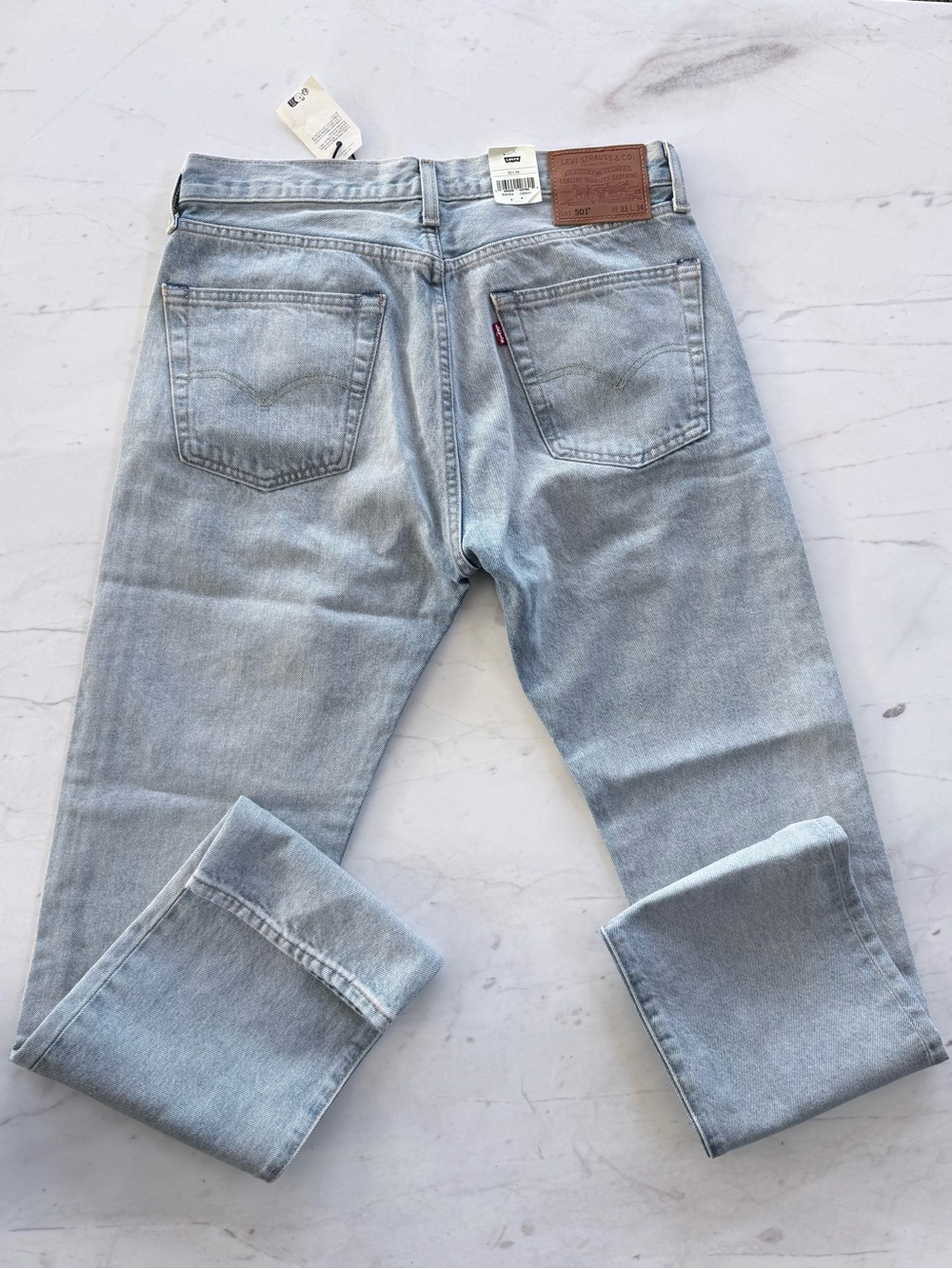 New Levi’s Premium 501 Original 33x34 Men,s - Picture 8 of 15